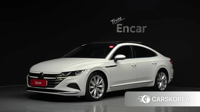 Volkswagen Arteon 2022 Белый из Кореи