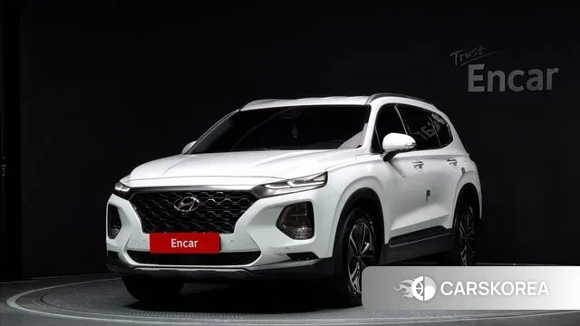 Hyundai Santa Fe TM 2018 Белый из Кореи