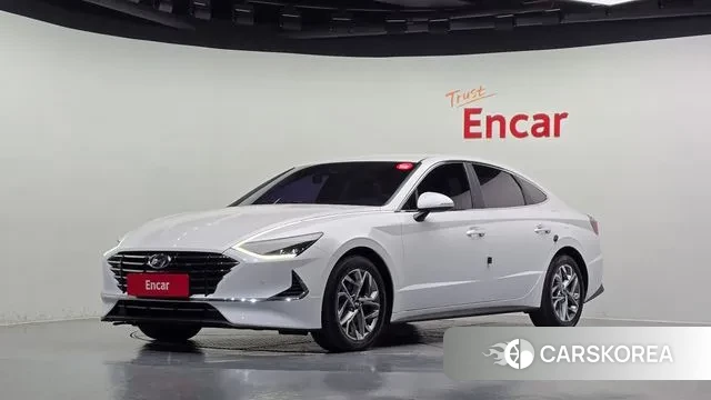 Hyundai Sonata (DN8) 2019 Белый из Кореи