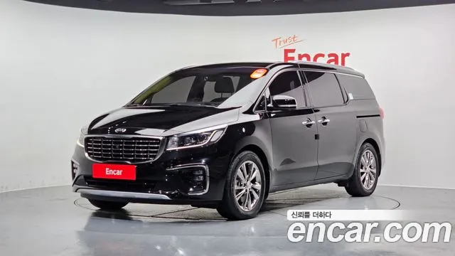 Kia The New Carnival 2019 Черный из Кореи