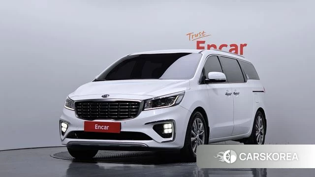 Kia The New Carnival 2019 Белый из Кореи