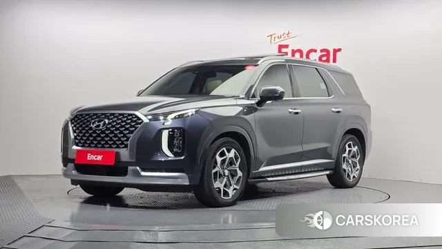 Hyundai Palisade 2021 Серый из Кореи