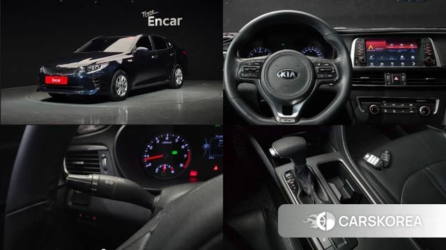 Kia K5 second generation 2018 Синий из Кореи