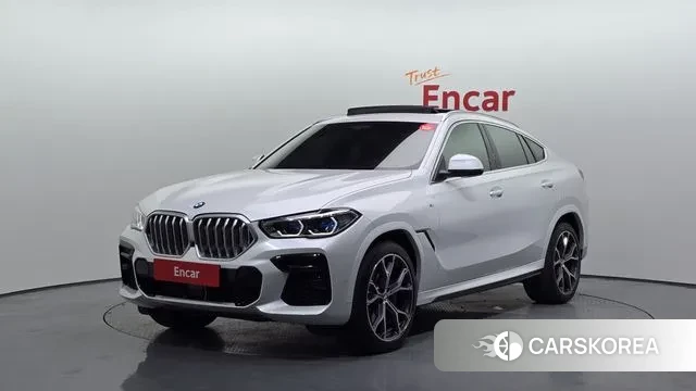 BMW X6 (G06) 2023 Белый из Кореи