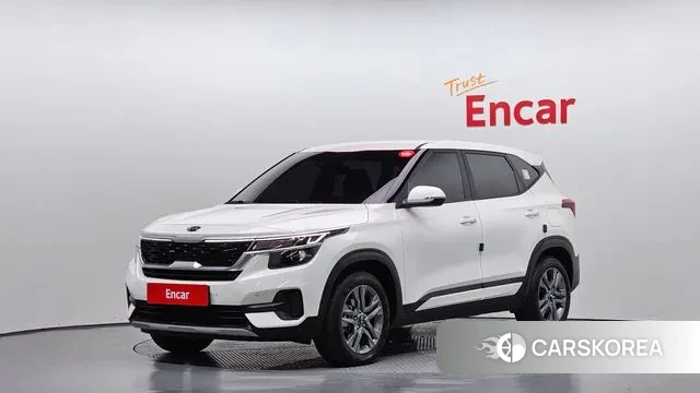 Kia Seltos 2021 Белый из Кореи
