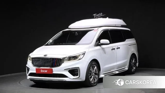 Kia The New Carnival 2018 Белый из Кореи