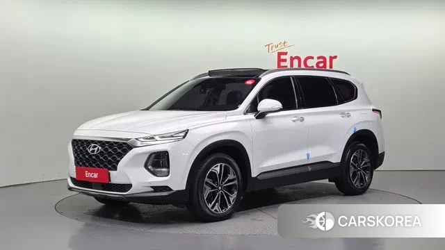 Hyundai Santa Fe TM 2018 Белый из Кореи