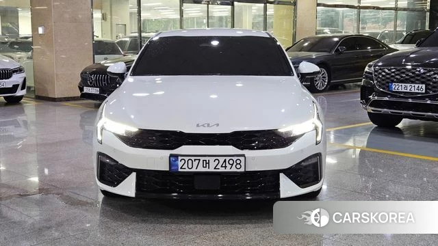 Kia The New K5 Hybrid 3rd generation 2025 Белый из Кореи