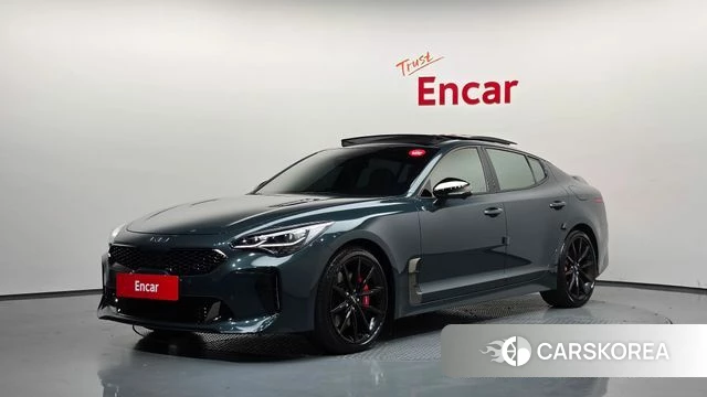 Kia Stinger Meister 2022 Темно-зеленый из Кореи