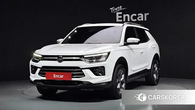 Ssangyong Beautiful Korando 2022 Белый из Кореи
