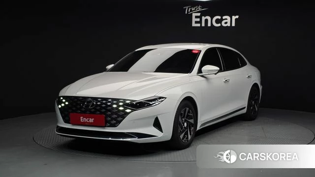 Hyundai The New Grandeur IG Hybrid 2020 Белый из Кореи