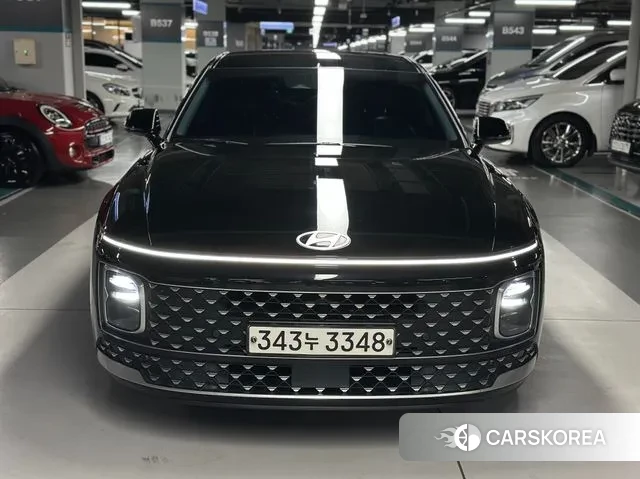 Hyundai Grandeur (GN7) 2023 Черный из Кореи