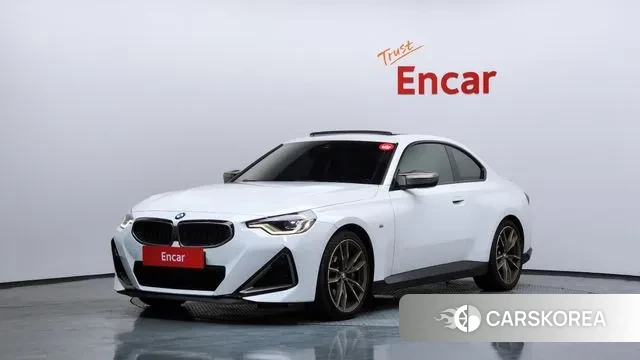 BMW 2 Series (G42) 2023 Белый из Кореи