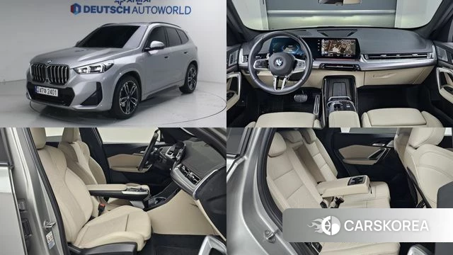 BMW X1 (U11) 2023 Серебристо-серый из Кореи