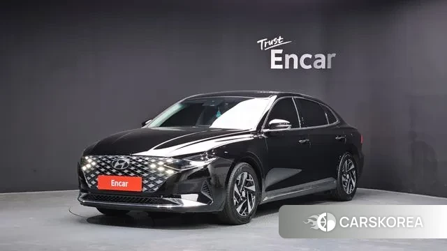 Hyundai The New Grandeur IG Hybrid 2022 Черный из Кореи