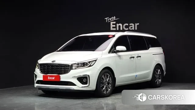 Kia The New Carnival 2018 Белый из Кореи