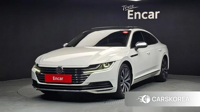 Volkswagen Arteon 2019 Белый из Кореи