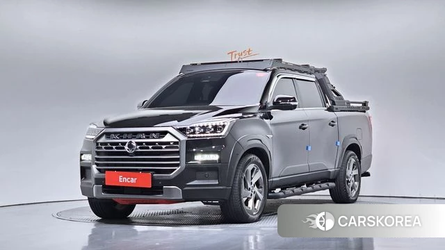 Ssangyong The New Rexton Sports Cannes 2024 Черный из Кореи