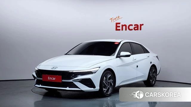 Hyundai The New Avante (CN7) 2024 Белый из Кореи
