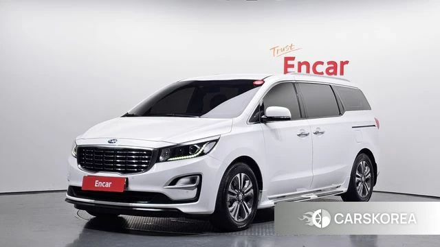 Kia The New Carnival 2019 Белый из Кореи