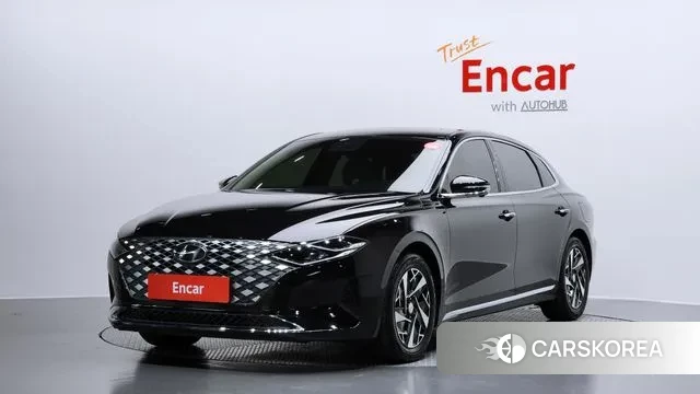Hyundai The New Grandeur IG Hybrid 2021 Черный из Кореи