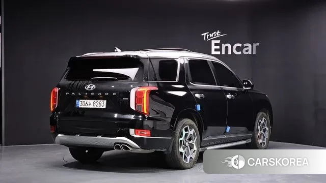 Hyundai Palisade 2021 Черный из Кореи