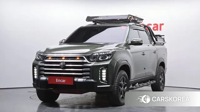 Ssangyong The New Rexton Sport 2021 Зеленый из Кореи