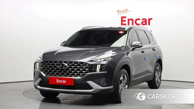 Hyundai The New Santa Fe 2022 Серый из Кореи