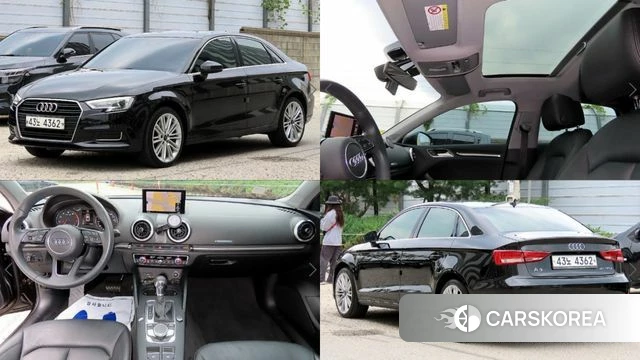 Audi New A3 2018 Черный из Кореи