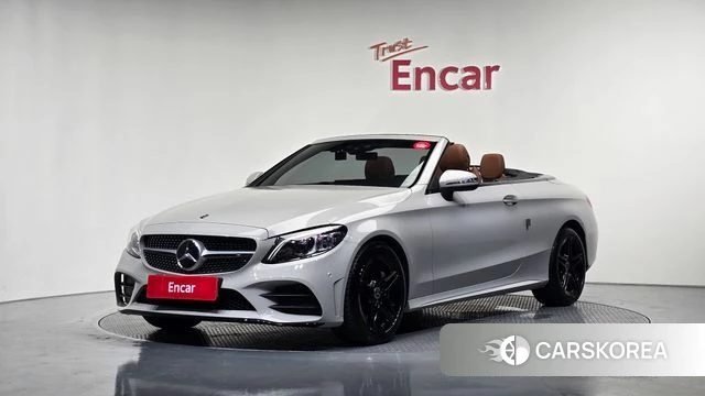 Mercedes-Benz C-Class W205 2020 Серебристо-серый из Кореи