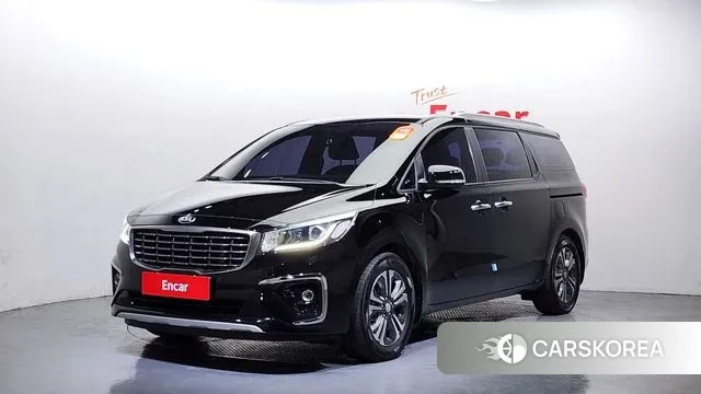 Kia The New Carnival 2019 Черный из Кореи