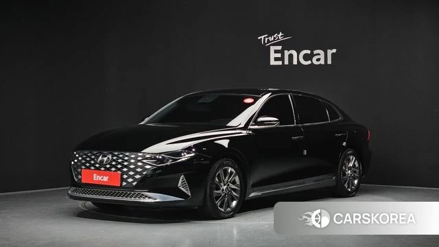 Hyundai The New Grandeur IG Hybrid 2020 Черный из Кореи