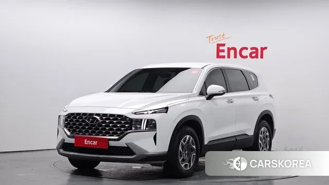 Hyundai The New Santa Fe 2023 Белый из Кореи