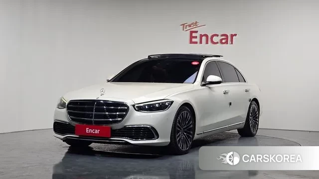 Mercedes-Benz S-Class W223 2021 Белый из Кореи