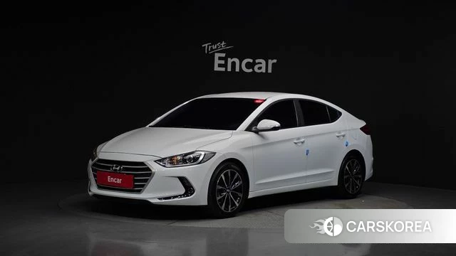 Hyundai Avante AD 2018 Белый из Кореи