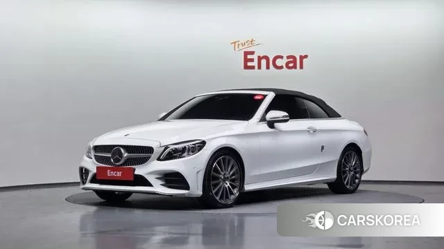 Mercedes-Benz C-Class W205 2022 Белый из Кореи