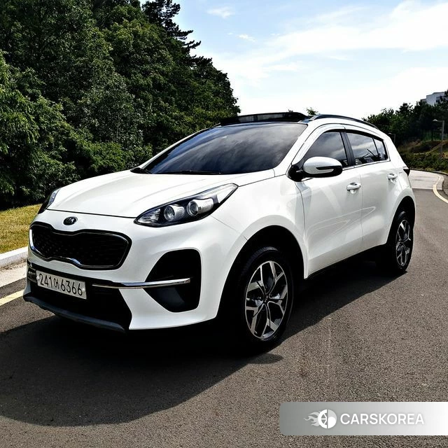 Kia Sportage The Bold 2020 Белый из Кореи