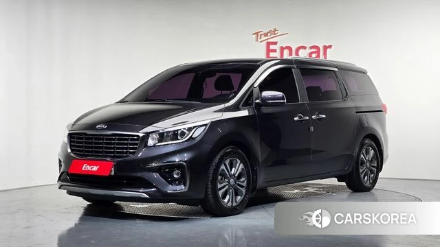 Kia The New Carnival 2018 Черный из Кореи