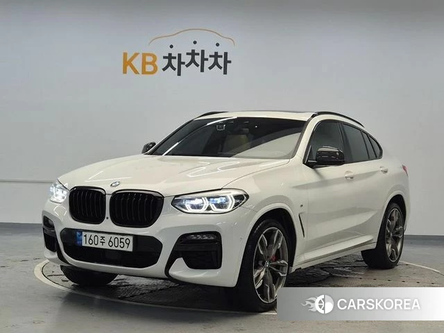 BMW X4 (G02) 2021 Белый из Кореи