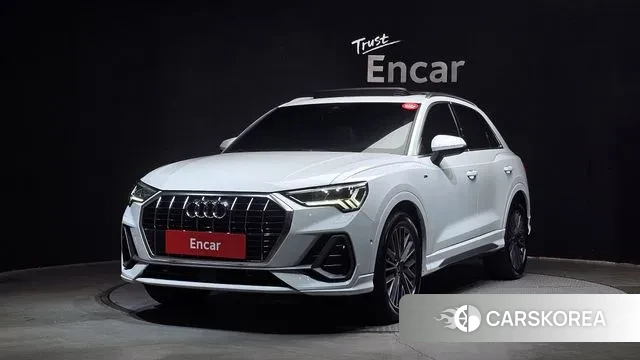 Audi Q3 (F3) 2023 Белый из Кореи