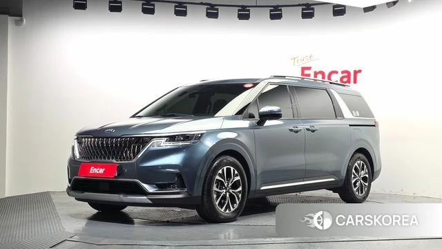 Kia Carnival 4th generation 2021 Синий из Кореи