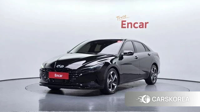 Hyundai Avante (CN7) 2020 Черный из Кореи