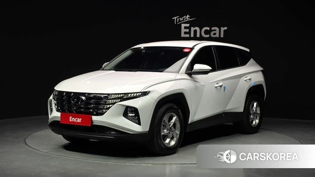 Hyundai Tucson (NX4) 2021 Белый из Кореи