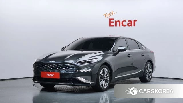 Kia K8 Hybrid 2021 Серый из Кореи