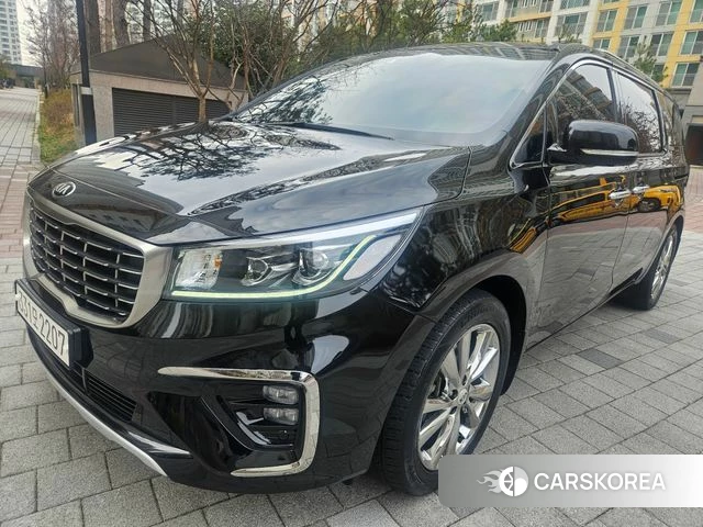 Kia The New Carnival 2019 Черный из Кореи