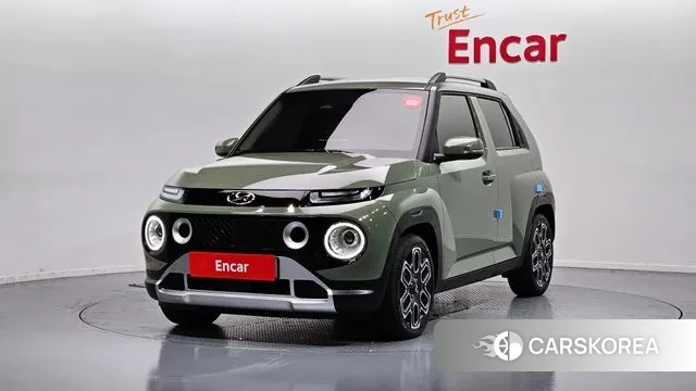 Hyundai Casper 2023 Темно-зеленый из Кореи