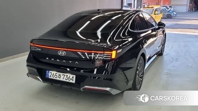 Hyundai Sonata D Edge Hybrid (DN8) 2023 Черный из Кореи