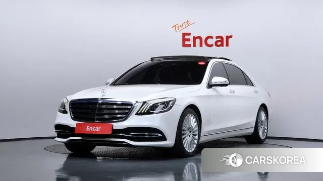 Mercedes-Benz S-Class W222 2019 Белый из Кореи