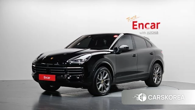 Porsche Cayenne (PO536) 2023 Черный из Кореи