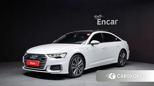 Audi A6 (C8) 2023 Белый из Кореи
